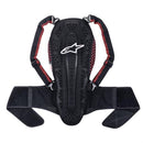Nucleon KR-2 Back Protector Black/Smoke/Red XL