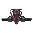Nucleon KR-3 Back Protector Smoke/Black/Red M