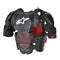 A-10 v2 Full Chest Protector Anthracite/Black/Red XS/S