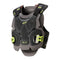 A-4 Max Chest Protector Black/Anthracite/Yellow Fluoro M/L