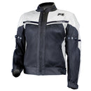 MOTODRY Summer Vent Jacket - White Black