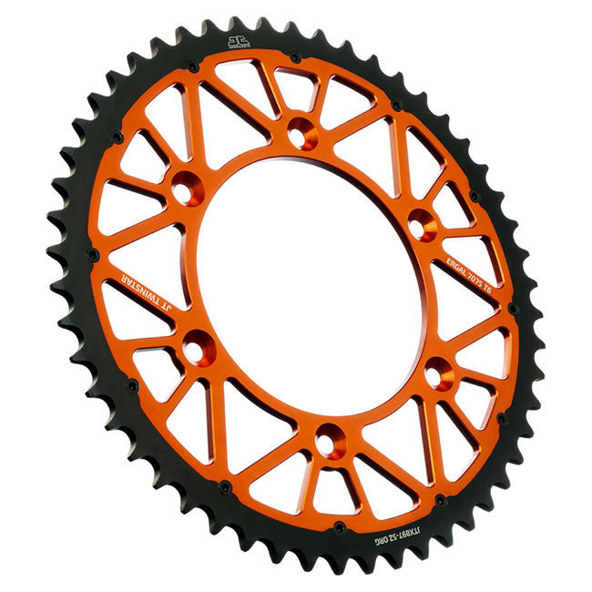 JT Sprocket Rear JTX TwinStar Orange