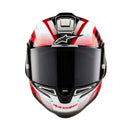 Supertech R10 Helmet Team Black Carbon/Red/White Gloss XL