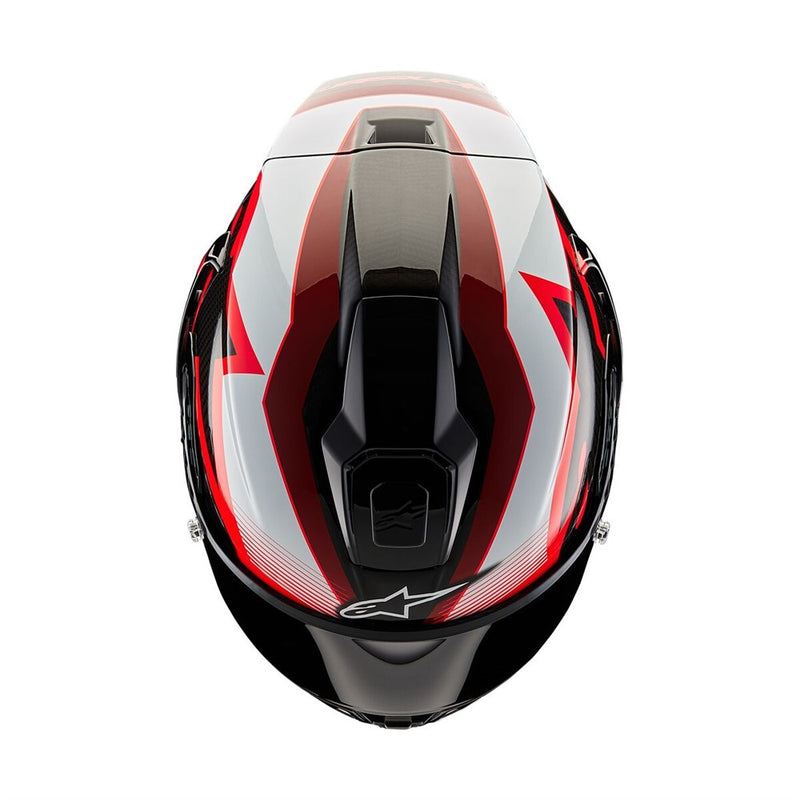 Supertech R10 Helmet Team Black Carbon/Red/White Gloss XS