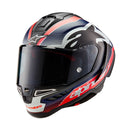 Supertech R10 Helmet Team Black Carbon/Red Fluoro/Dark Blue Matte L