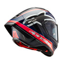 Supertech R10 Helmet Team Black Carbon/Red Fluoro/Dark Blue Matte L