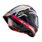 Supertech R10 Helmet Team Black Carbon/Red Fluoro/Dark Blue Matte L