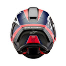 Supertech R10 Helmet Team Black Carbon/Red Fluoro/Dark Blue Matte L