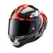 Supertech R10 Helmet Element Black Carbon/Bright Red/White Gloss XXL