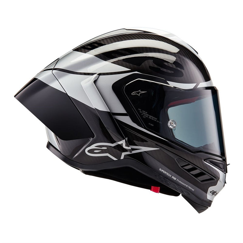 Supertech R10 Helmet Element Black Carbon/Silver/Black Gloss S