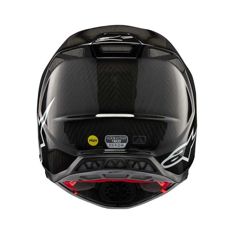 Supertech S-M10 Helmet Black Gloss Carbon S