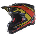 Supertech S-M10 Carbon Meta 2 Helmet Black/Yellow Orange L