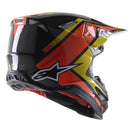 Supertech S-M10 Carbon Meta 2 Helmet Black/Yellow Orange L