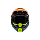 S-M3 Youth Helmet Fray Black/Orange/Yellow Fluoro Gloss M