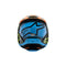 S-M3 Youth Helmet Fray Black/Orange/Yellow Fluoro Gloss M