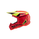 S-M3 Youth Helmet Fray Red/Yellow Fluoro/Black Gloss M