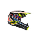 S-M3 Youth Helmet Wurx Black/Yellow Fluoro/Blue/Red Gloss M