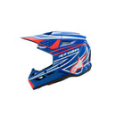S-M3 Youth Helmet Wurx Blue/Red/White/Black Gloss M