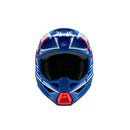 S-M3 Youth Helmet Wurx Blue/Red/White/Black Gloss M