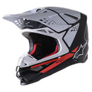 Supertech S-M8 Factory Helmet Black/White/Red Fluoro S