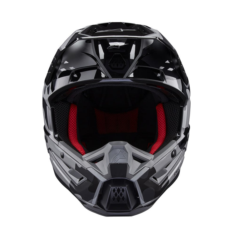 S-M5 Rover 2 Helmet Black/Silver Gloss XXL