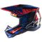 S-M5 Solar Flare Helmet Black/Blue/Red Fluoro L