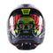 S-M5 Solar Flare Helmet Black/Blue/Red Fluoro L