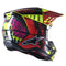 S-M5 Solar Flare Helmet Black/Red Fluoro/Yellow Fluoro XXL