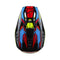 S-M5 Action 2 Helmet Black/Yellow Fluoro/Bright Red Gloss L