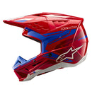 S-M5 Action 2 Helmet Bright Red/Blue Gloss XL