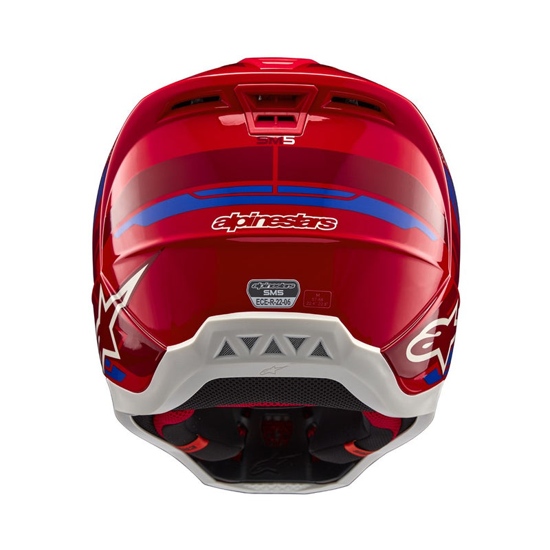 S-M5 Action 2 Helmet Bright Red/Blue Gloss L