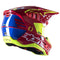 S-M5 Action Helmet Bright Red/White/Yellow Fluoro XXL