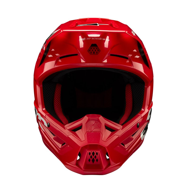 S-M5 Corp Helmet Bright Red Gloss L