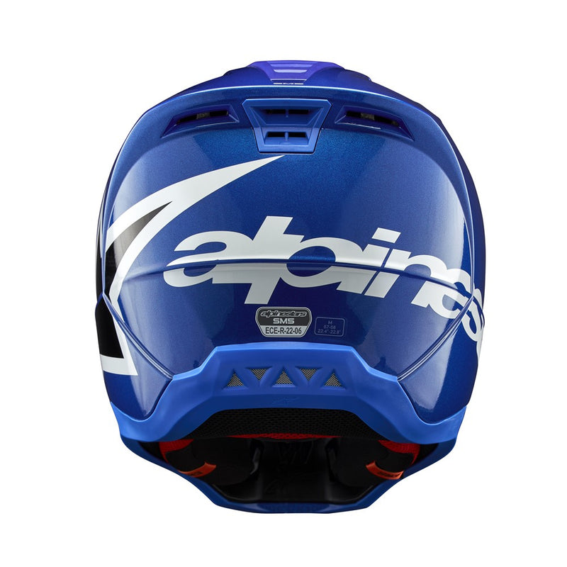 S-M5 Corp Helmet Blue Gloss L