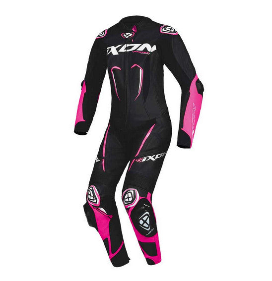 Ixon VORTEX 3 LADY 1-pc Suit - Blk/Pnk/Wht