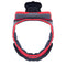 S-R10 Crown Pad XS/S 10mm Gray/Red