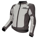 Dririder AirRide 6 Womens Jacket - Lt Grey Dk Grey