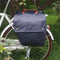 Water resistant canvas bike pannier Tourbon
