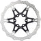 Brake Disc Rotor Bike AL/Steel 160mm Black