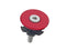 Bicycle steering top cap Anodized red