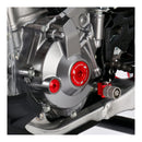 Zeta Engine Plugs - Honda CRF250R ('10–'17), CRF450R/X, CRF150R - Red