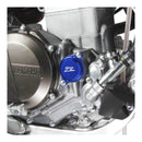 Zeta Oil Filter Cover - Assorted Yamaha Models - Blue