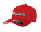 Cap Flat Fitted Bill Hat Maxima Red L/XL
