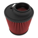 K&N Filter Universal - Chrome, 60mm Flange