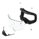 Leatt 6.5 Velocity Goggle - Flame / Clear 83%