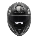 LS2 FF817 Challenger II Nitro Helmet - Black / Grey