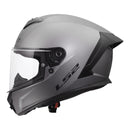 LS2 FF820 Rapid III Solid Helmet - Matte Titanium