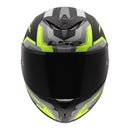 LS2 FF820 Rapid III Hyper Helmet - Black / Hi-Vis Yellow
