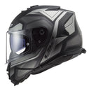 LS2 FF800 Storm II Faster Helmets - Matte Titanium 06