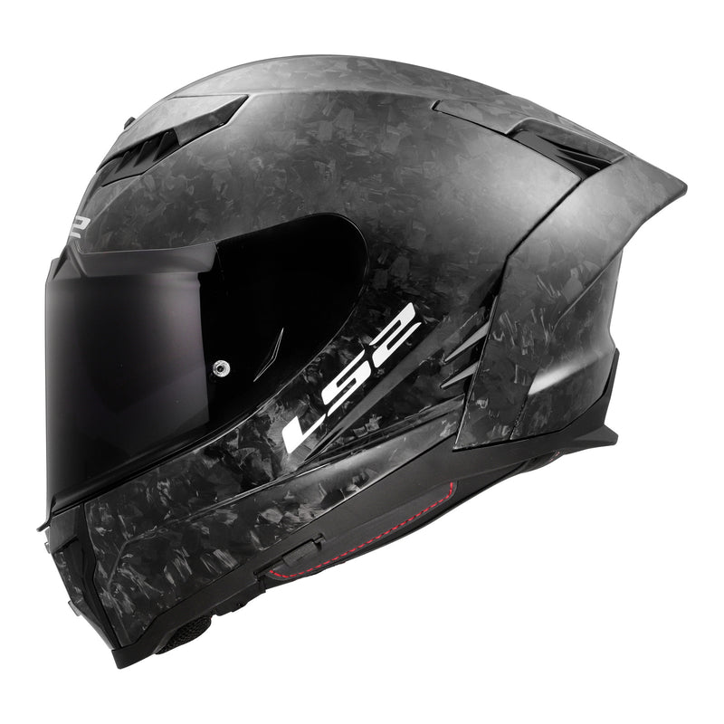 LS2 FF807 Dragon Forged Helmet - Gloss Carbon 06